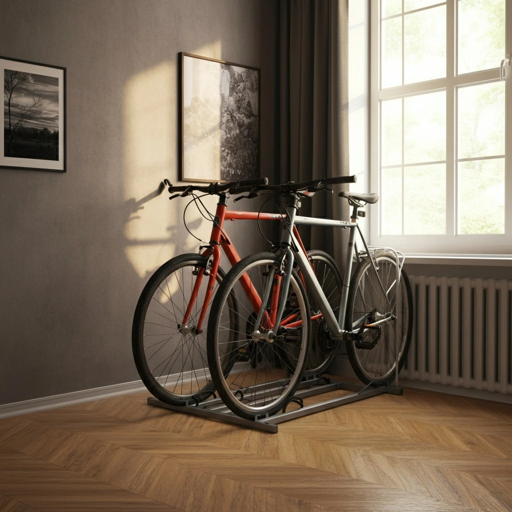 Compact Freestanding Racks: Bicycle Storage solutions for Small Apartments