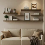 Floating Shelves: Stylish and Space-Saving Organization