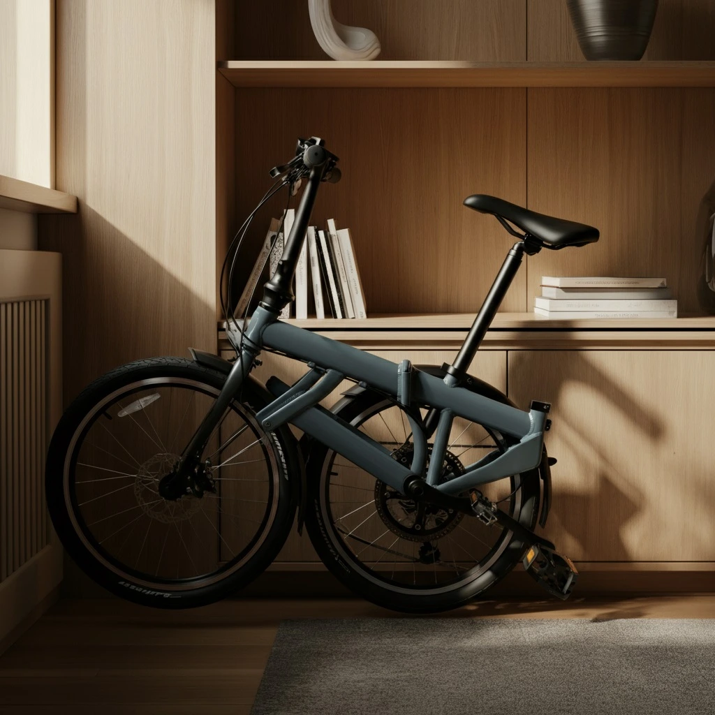 Folding Bikes: Bicycle Storage solutions for Small Apartments