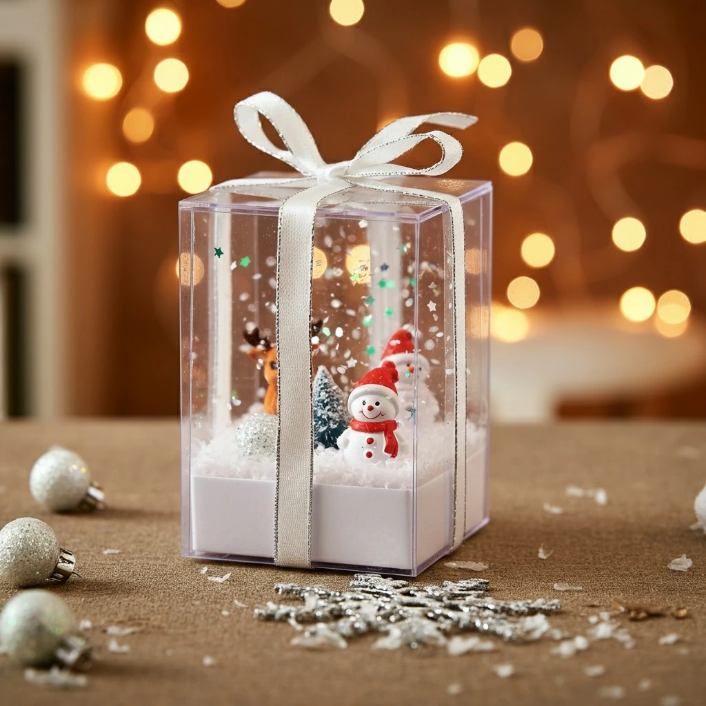 mini snow globe Christmas gift