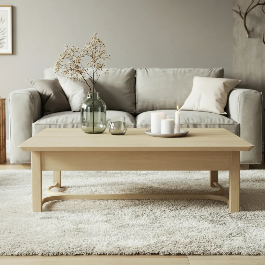 Wooden coffee tables